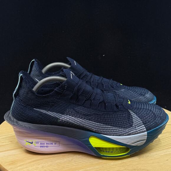 Men\'s Sz 11.5 Nike Air Zoom Alphafly NEXT% 3 Obsidian Persian Violet FD8311-401 main image 6